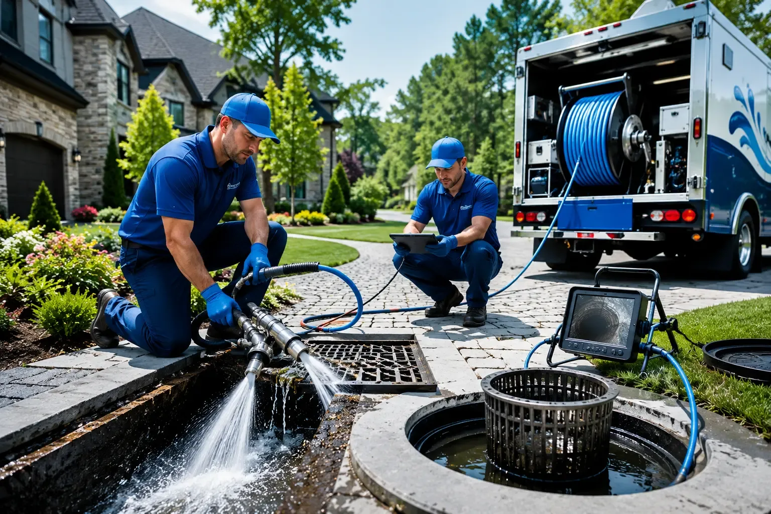 Local outdoor drain cleaning professionals in Pleasant Valley, IA